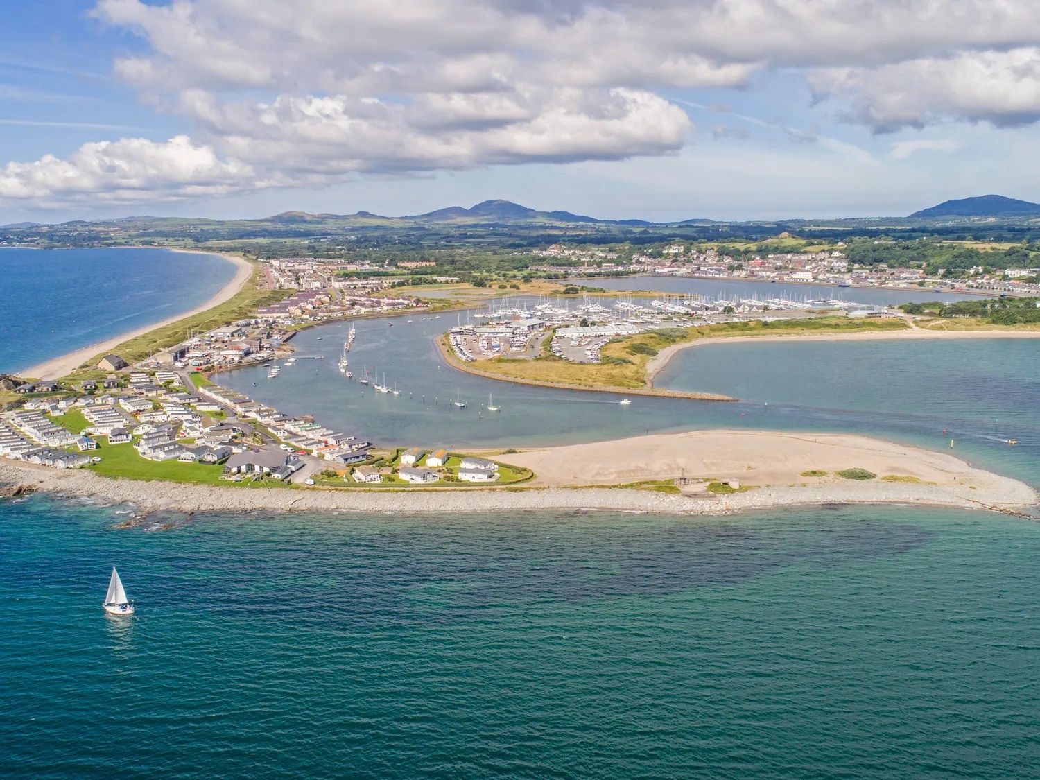 North Wales coast